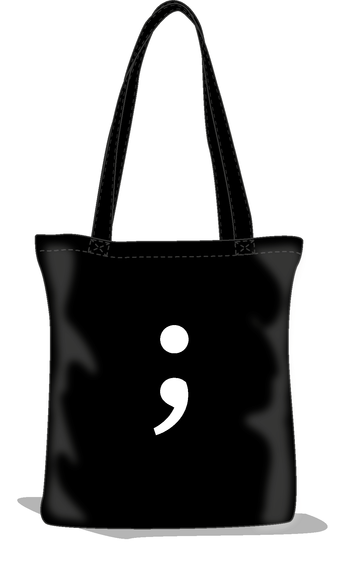 „Grey“ Beutel Baumwolle